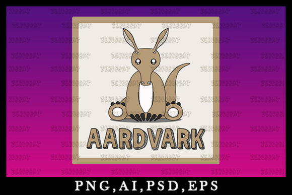 Adorable Aardvark Design: The Kawaii Clipart You Need