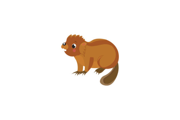 Adorable Weasel Illustrations for Creative Projects