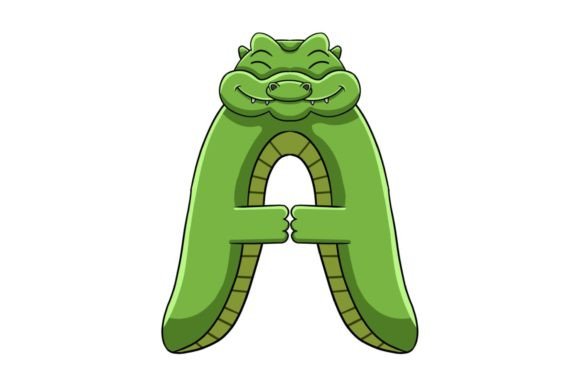 Animal Alphabet Letter A Illustration: A Creative Asset