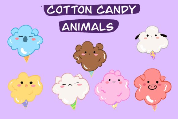 Cotton Candy Animal: 7 Sweet Characters for Your Creative Projects