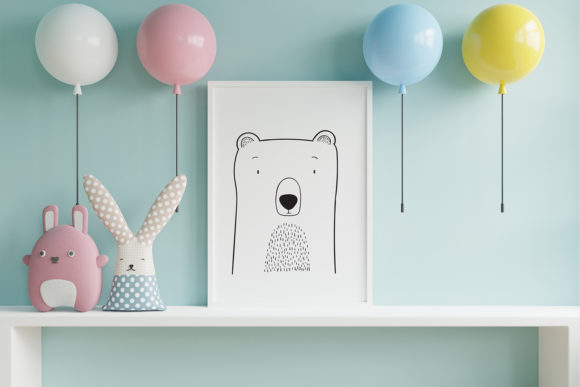 Creative Applications for Cute Bear Animal Clip Art