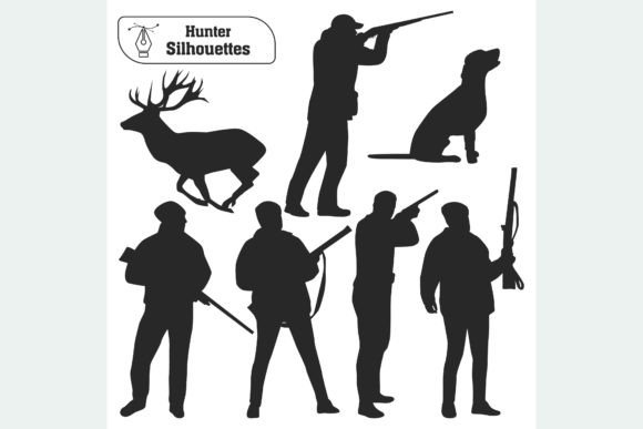 Forest Animal Hunter Silhouette Vector: A Designer's Guide