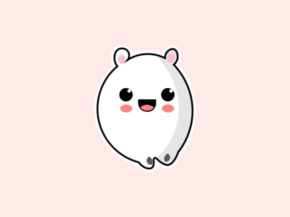Kawaii White Animal Icon: Sweet, Simple, and Surprisingly Versatile