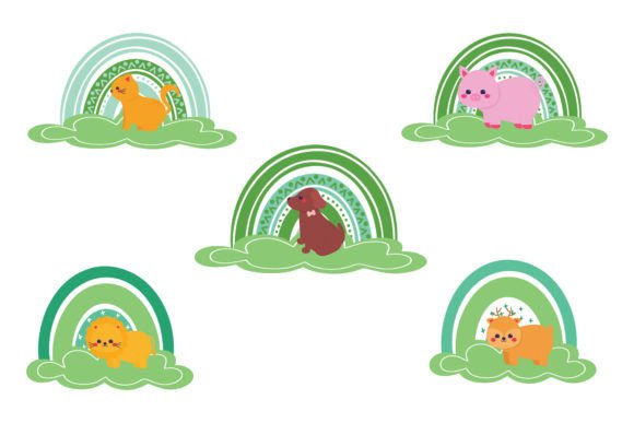 Unleashing Wild Elegance with Boho Animal Design Vector