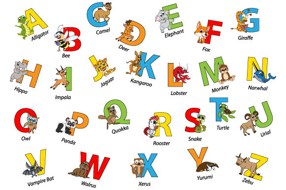 Uppercase with Cute Animal Character: A Playful Font for Real Projects