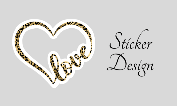 Wild Hearts: Styling with Leopard Print Stickers